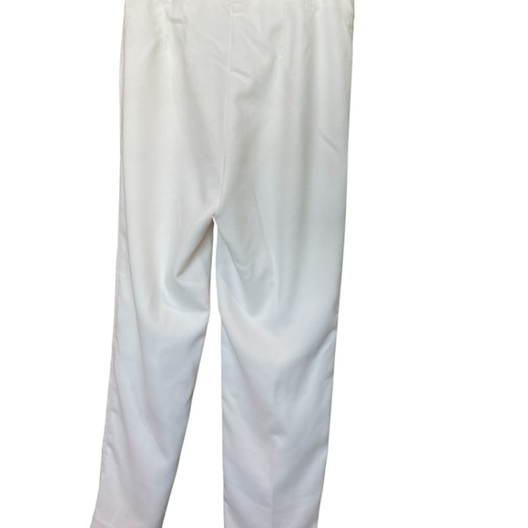 Elegant ANN TAYLOR Straight Leg Pants –Off White Lined, Size 0 - Picture 3 of 6
